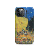 Terrasse du Café le Soir - Coque Iphone Vincent Van Gogh, 12 Pro / Mat, Coques de Téléphone Portable, Toby Leon