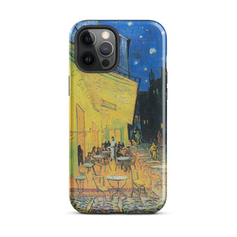 Terrasse du Café le Soir - Coque Iphone Vincent Van Gogh, 12 Pro Max / Brillant, Coques de Téléphone Portable, Toby Leon