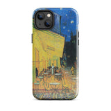 Terrasse du Café le Soir - Coque Iphone Vincent Van Gogh, 14 Plus / Gloss, Coques de Téléphone Portable, Toby Leon