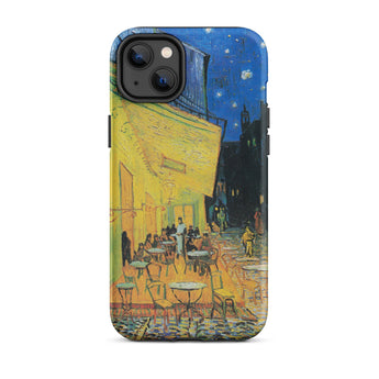 Terrasse du Café le Soir - Coque Iphone Vincent Van Gogh, 14 Plus / Mat, Coques de Téléphone Portable, Toby Leon