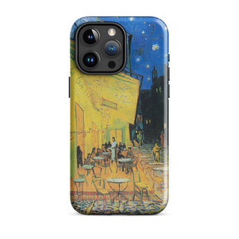 Terrasse du Café le Soir - Coque Iphone Vincent Van Gogh, 15 Pro Max / Gloss, Coques de Téléphone Portable, Toby Leon