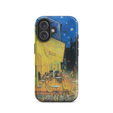 Terrasse du Café le Soir - Coque Iphone Vincent Van Gogh, 16 / Mat, Coques de Téléphone Portable, Toby Leon