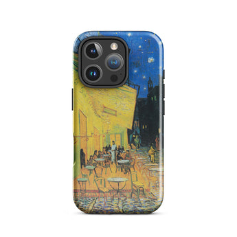 Terrasse du Café le Soir - Coque Iphone Vincent Van Gogh, 16 Pro / Gloss, Coques de Téléphone Portable, Toby Leon