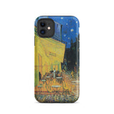 Cafe Terrace at Night - Vincent Van Gogh Phone Case Iphone 11 / Matte Phone Case Vincent Gogh’s Café Terrace Night Gogh’s, Arles Nocturne,
