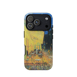 Cafe Terrace at Night - Vincent Van Gogh Phone Case Iphone 17 Pro / Matte Vibrant Phone Case Vincent Gogh’s Café Terrace Gogh’s, Arles