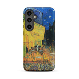 Cafe Terrace at Night - Vincent Van Gogh Phone Case Samsung Galaxy S24 Plus / Matte Phone Case Vincent Gogh’s Café Terrace Night Gogh’s,