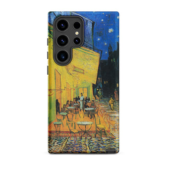 Cafe Terrace at Night - Vincent Van Gogh Phone Case Samsung Galaxy S24 Ultra / Matte Phone Case Vincent Gogh’s Café Terrace Night Gogh’s,