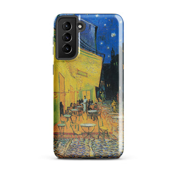 Café Terrasse la Nuit - Étui Samsung Vincent Van Gogh, Galaxy S21 Plus / Brillant, Coques de Téléphone Portable, Toby Leon