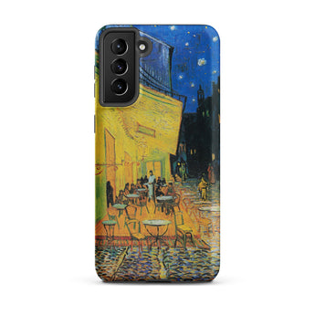 Café Terrasse la Nuit - Étui Samsung Vincent Van Gogh, Galaxy S21 Plus / Mat, Coques de Téléphone Portable, Toby Leon