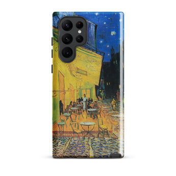 Café Terrasse la Nuit - Étui Samsung Vincent Van Gogh, Galaxy S22 Ultra / Brillant, Coques de Téléphone Portable, Toby Leon