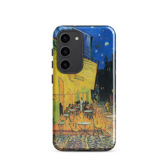 Café Terrasse la Nuit - Étui Samsung Vincent Van Gogh, Galaxy S23 / Brillant, Coques de Téléphone Portable, Toby Leon