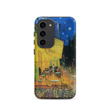 Café Terrasse la Nuit - Étui Samsung Vincent Van Gogh, Galaxy S23 / Mat, Coques de Téléphone Portable, Toby Leon