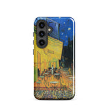 Café Terrasse la Nuit - Étui Samsung Vincent Van Gogh, Galaxy S24 / Brillant, Coques de Téléphone Portable, Toby Leon