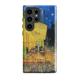 Terrasse de café la nuit - Coque Samsung Vincent Van Gogh, Galaxy S24 Ultra / Brillant, Coques de téléphone portable, Toby Leon