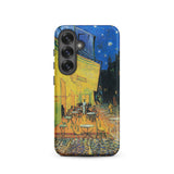 Café Terrasse la Nuit - Étui Samsung Vincent Van Gogh, Galaxy S25 / Mat, Coques de Téléphone Portable, Toby Leon