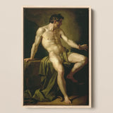 Cain - Anton Losenko Art Print / Canvas, 12x18’’ / 31x46cm / Natural Frame, Posters Prints & Visual Artwork, Toby Leon