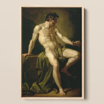 Cain - Anton Losenko Art Print / Canvas, 12x18’’ / 31x46cm / Natural Frame, Posters Prints & Visual Artwork, Toby Leon