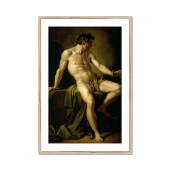 Cain - Anton Losenko Art Print, Framed Painting Male Nude