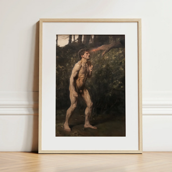 Cain - Julius Paulsen Fine Art Print / Canvas, 12x16’’ / 31x41cm / Natural Frame / Matboard, Posters Prints & Visual Artwork, Toby Leon