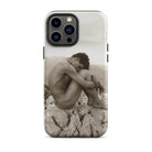 Cain Wilhelm Von Gloeden Gay Iphone Case, Phone Case Nude Man Rocks