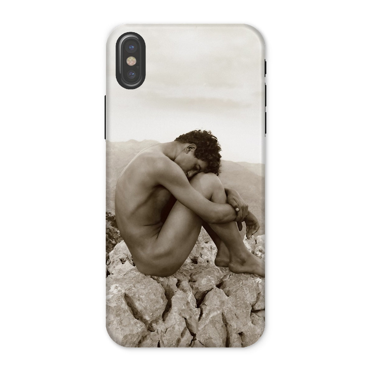 Cain Wilhelm Von Gloeden Gay Iphone Case, x / Matte, Phone Case Artistic Black White Nude Photograph