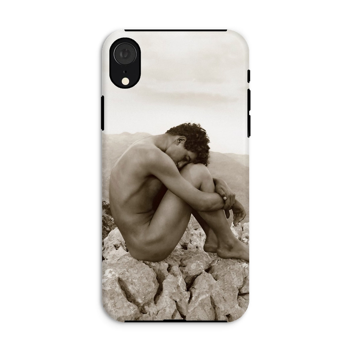 Cain Wilhelm Von Gloeden Gay Iphone Case, Xr / Matte, Phone Case Artistic Black White Nude Photograph