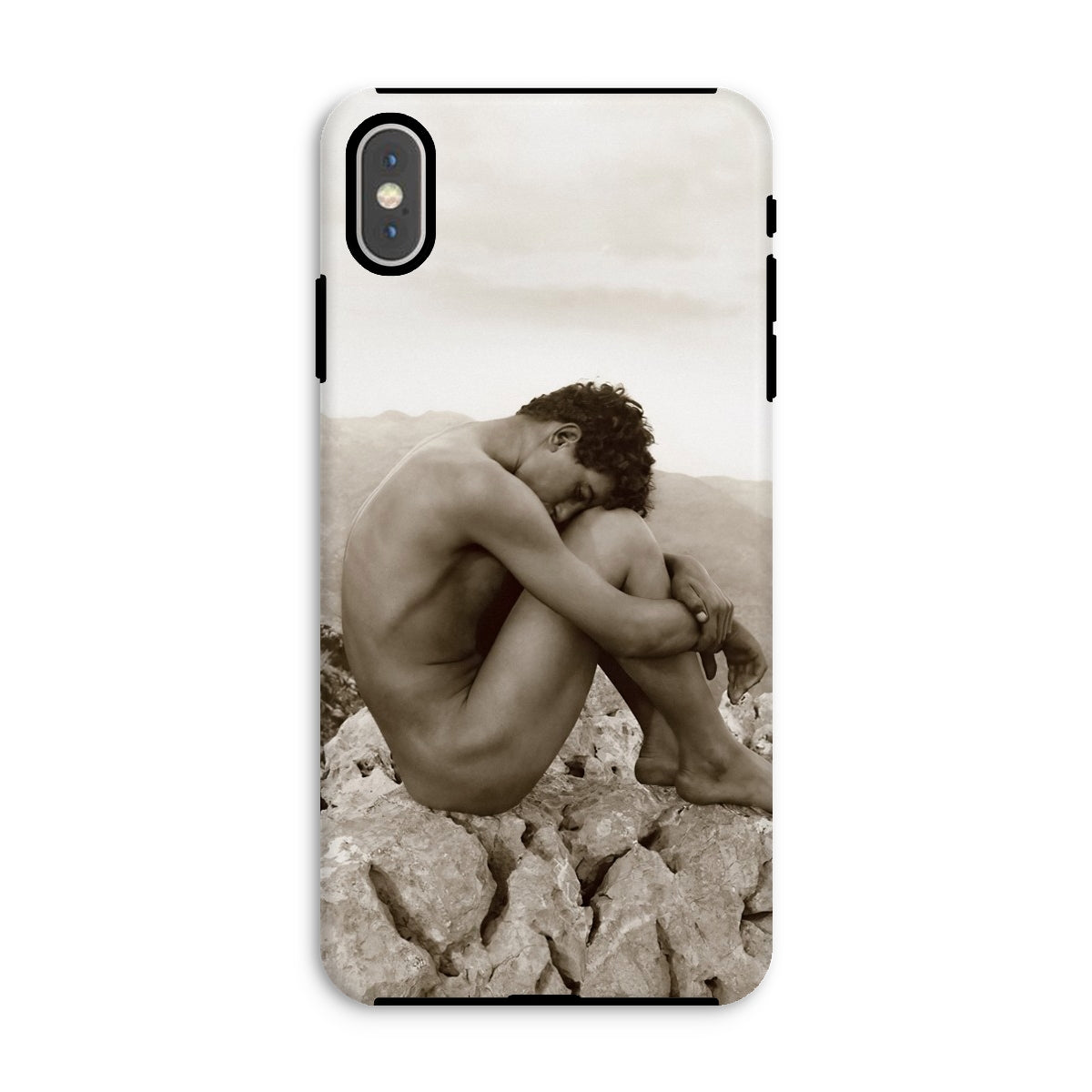 Cain Wilhelm Von Gloeden Gay Iphone Case, Xs Max / Matte, Phone Case Artistic Black White Nude Photograph