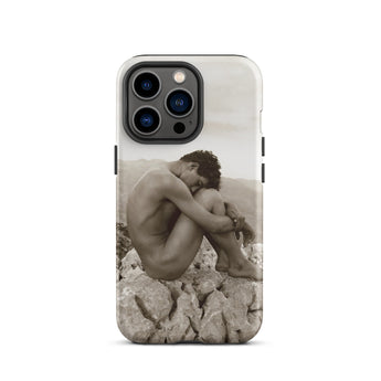 Cain - Wilhelm Von Gloeden Gay Phone Case Iphone 13 Pro / Matte Iphone Case Nude Figure Wilhelm Gloeden, Gloeden Gay, Monochrome Solitude,