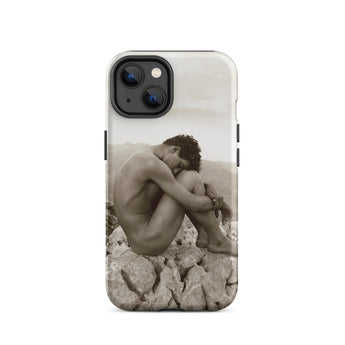 Cain - Wilhelm Von Gloeden Gay Phone Case Iphone 14 / Matte Phone Case Nude Man Wilhelm Gloeden, Gloeden Gay, Monochrome Solitude,