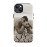 Cain - Wilhelm Von Gloeden Gay Phone Case Iphone 14 Plus / Matte Iphone Case Nude Man Wilhelm Gloeden, Gloeden Gay, Monochrome Solitude,