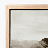 Cain - Wilhelm Von Gloeden Gay Photography Art Print / Canvas Light Wood-framed Sepia-toned Photograph Man Head, Prints