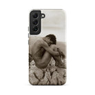 Cain Wilhelm Von Gloeden Gay Samsung Case, Galaxy S22 Plus / Matte, Phone Case Sepia Toned Person Rocks