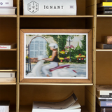 Can’t Stop Won’t - Hoi an Street Scene Art Print, 16x12’’ / 41x31cm / Unframed, Framed Artwork Blurred Motion Scene Doorway Flowers