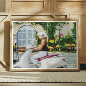 Can’t Stop Won’t - Hoi an Street Scene Art Print, 24x18’’ / 61x46cm / Unframed