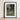 Black-framed Art Print Nude Figure Wooded Garden Scene Careless Shepherd, Hughes Builds, Characteristic Mixed-media Layering, Flesh Tones