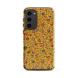 Carnations - Flower Pattern Fabric Phone Case, Samsung Galaxy S23 Plus / Gloss, Mobile Cases, Toby Leon