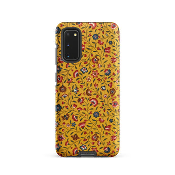 Carnations - Flower Pattern Fabric Samsung Case, Galaxy S20 / Matte, Mobile Phone Cases, Toby Leon