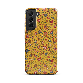 Carnations - Flower Pattern Fabric Samsung Case, Galaxy S22 Plus / Gloss, Mobile Phone Cases, Toby Leon