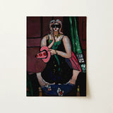 Carnival Mask - Max Beckmann Expressionism Art Print / Canvas, 12x16’’ / 31x41cm / Unframed / no Border, Posters Prints & Visual Artwork,