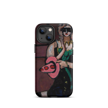 Carnival Mask - Max Beckmann Iphone Case, 13 Mini / Matte, Iphone Case Artwork
