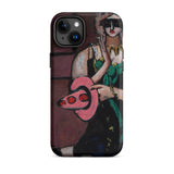 Carnival Mask - Max Beckmann Iphone Case, 15 Plus / Matte, Artistic Phone Case