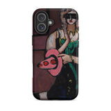 Carnival Mask - Max Beckmann Iphone Case, 16 Plus / Matte, Phone Case Surreal Art