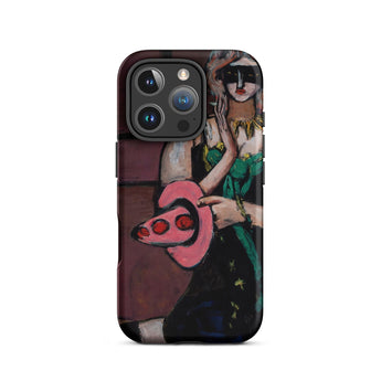 Carnival Mask - Max Beckmann Phone Case Iphone 16 Pro / Matte Artistic Phone Case Max Beckmann, Beckmann’s Carnival Mask, German