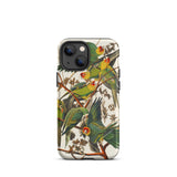 Carolina Parrots - John James Audubon Iphone Case, 13 Mini / Matte, Parrot-themed Iphone Case