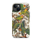 Carolina Parrots John James Audubon Iphone Case, 15 Plus / Matte, Parrot Patterned Phone Case