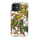 Carolina Parrots - John James Audubon Iphone Case - 12 / Matte