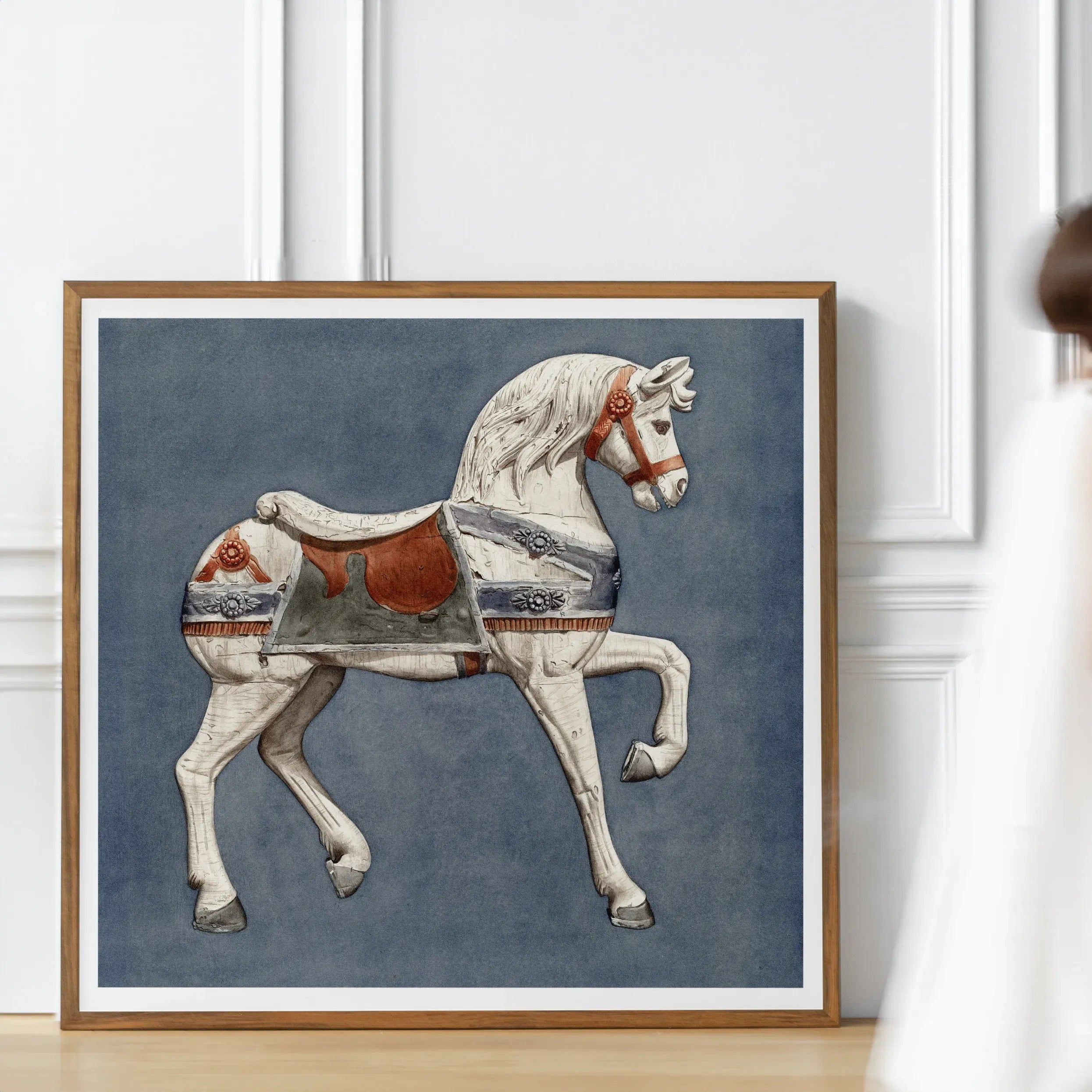 Carousel Horse By Henry Murphy Fine Art Print - Posters Prints & Visual Artwork - Aesthetic Art