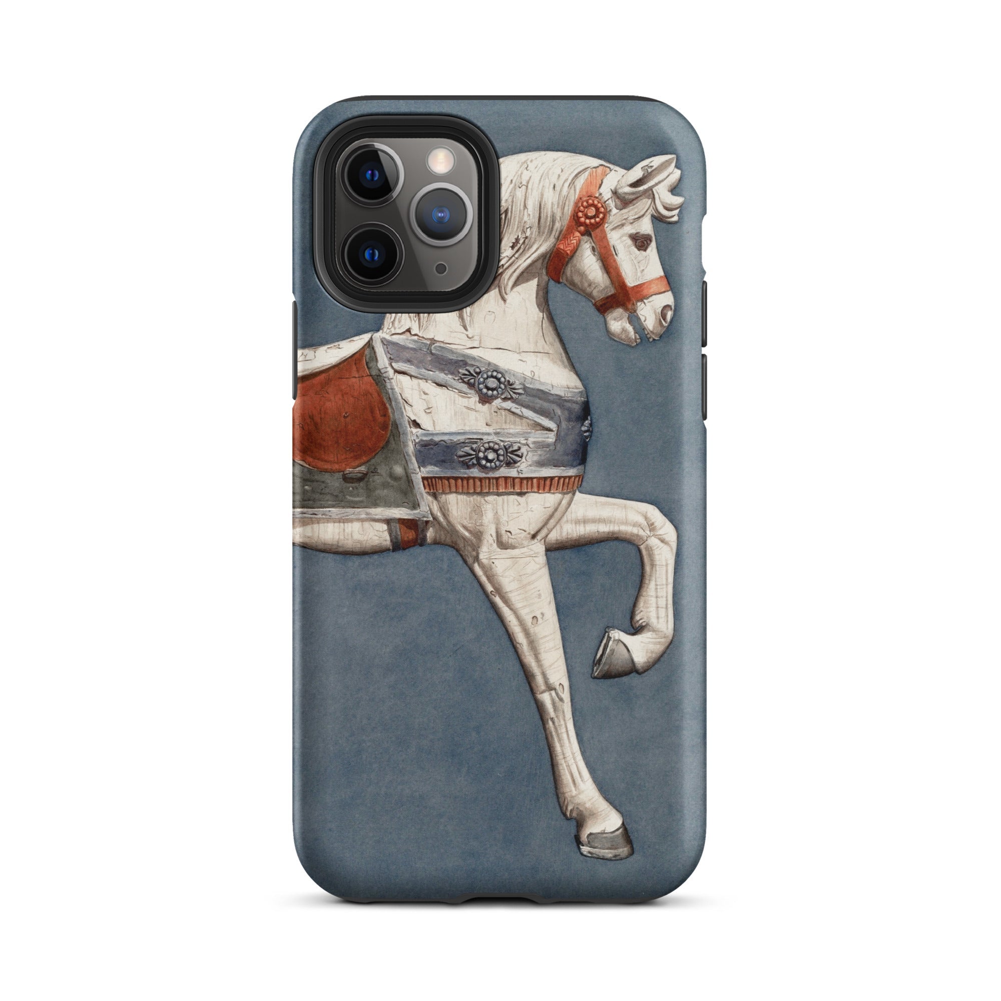 Carousel Horse Henry Murphy Watercolor Iphone Case, 11 Pro / Matte, Carousel Horse Phone Case