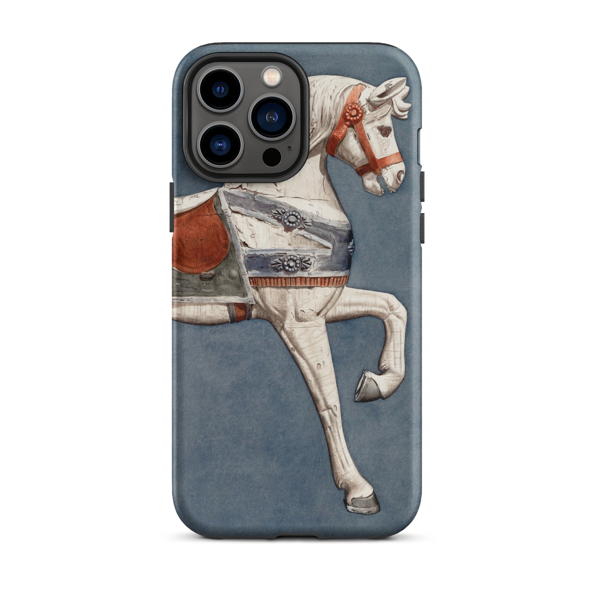 Carousel Horse Henry Murphy Watercolor Iphone Case, 13 Pro Max / Matte, Carousel Horse Phone Case