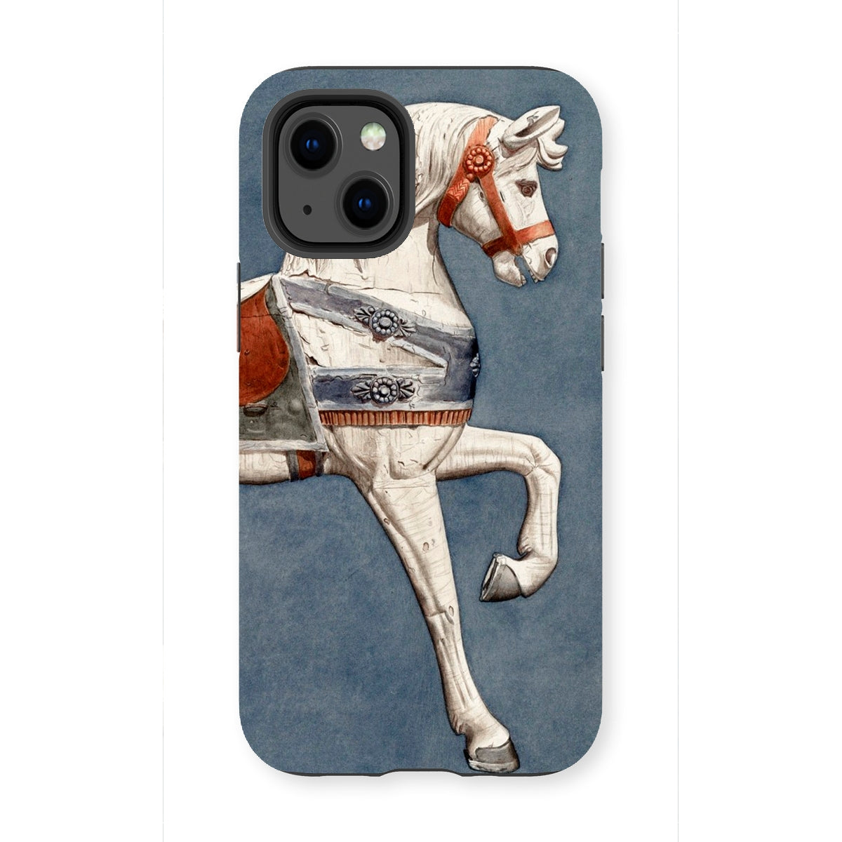 Carousel Horse - Henry Murphy Watercolor Iphone Case - 13 Mini / Matte